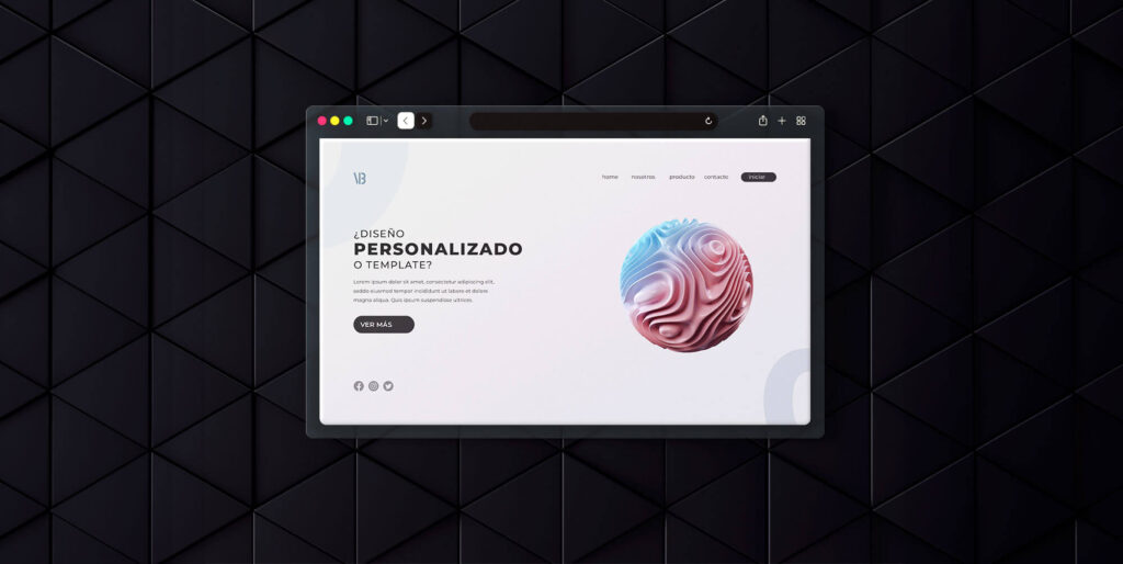 Comparativa: Plantillas Web vs. Diseño Web Personalizado